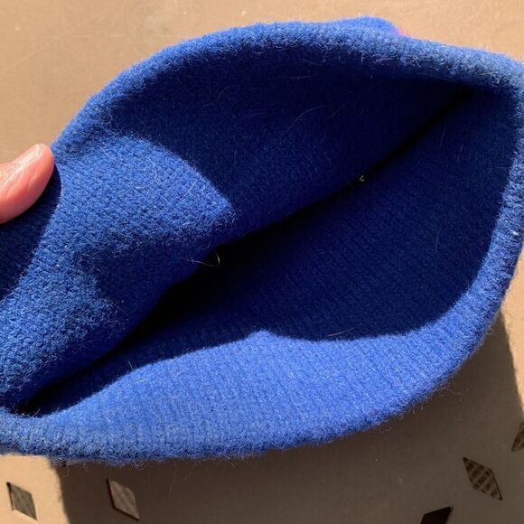 Vintage Ski Hat Wool Striped 80’s Cold Winter Snowboard Rainbow y2k - Picture 4 of 6